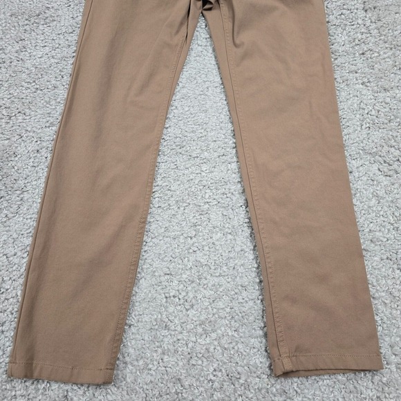 Mugsy‎ Jeans Mens 30x30 Brown Belmonts Classic Chino Straight Stretch Pants - Picture 2 of 11